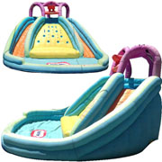 china new inflatable water slide bouncer